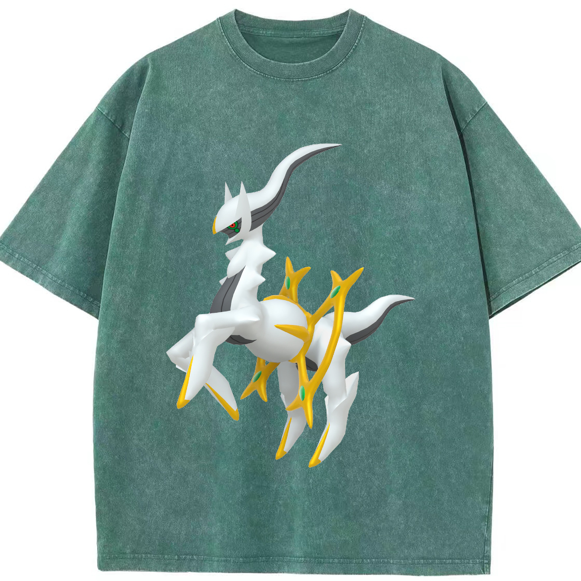 （画像用） ポケットモンスター Pokémon 綿100% ヴィンテージ風 半袖Tシャツ（フロントプリント）